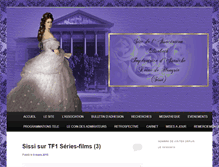 Tablet Screenshot of elisabethdautriche.fr